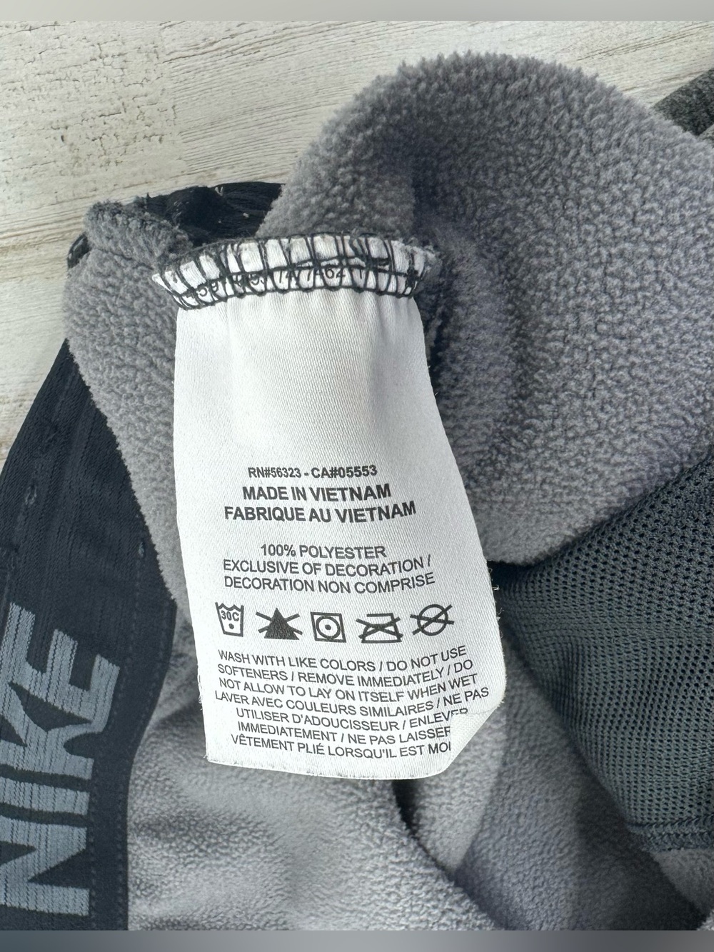 Nike Men's Gray Sweatpants Size XL Elastic Waist Activewear - Picture 5 of 10